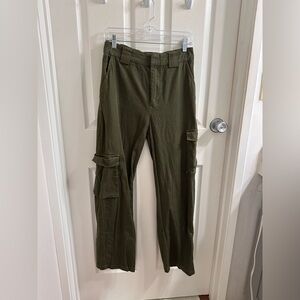 Relaxed Utility Pant Dark Green - M
